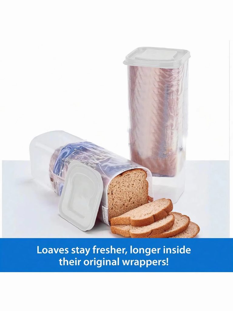 Dispenser Fresh Bread Plastic Storage Boxes