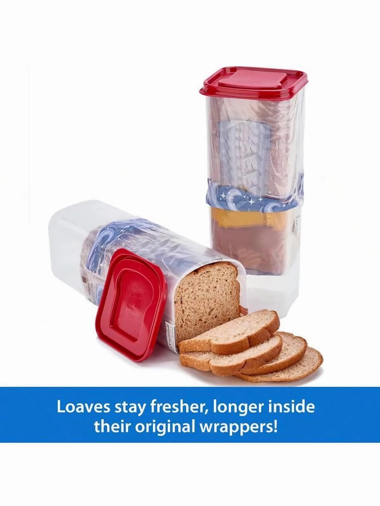 show-Dispenser Fresh Bread Plastic Storage Boxes