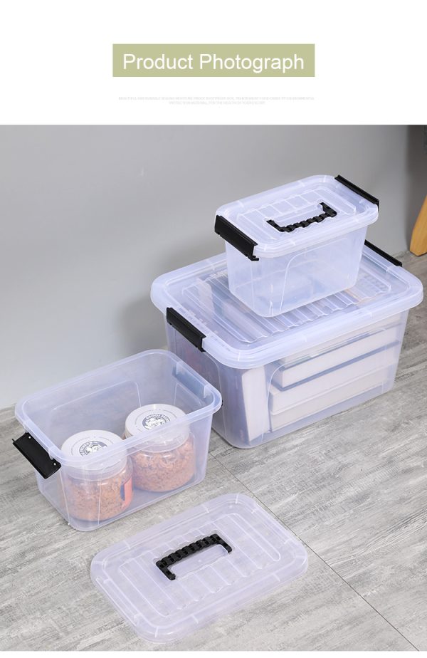 Plastic Transparent Storage Boxes