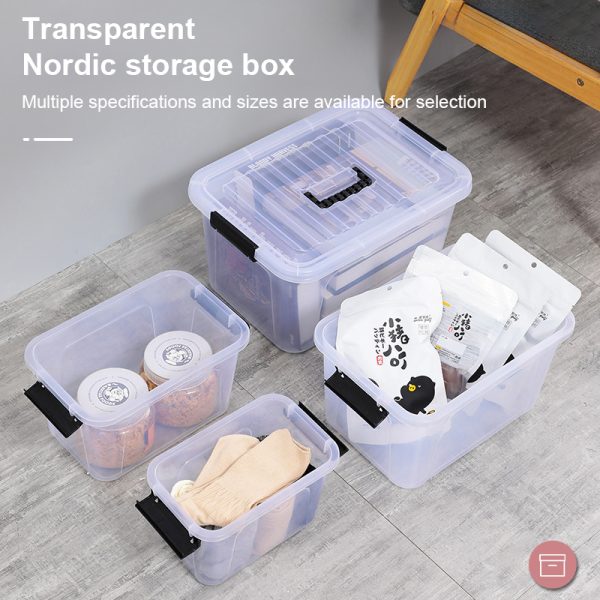 Plastic Transparent Storage Boxes