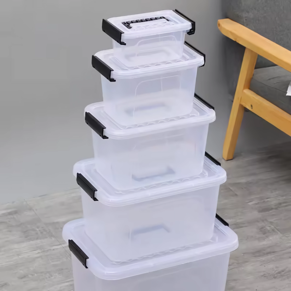 Plastic Transparent Storage Boxes