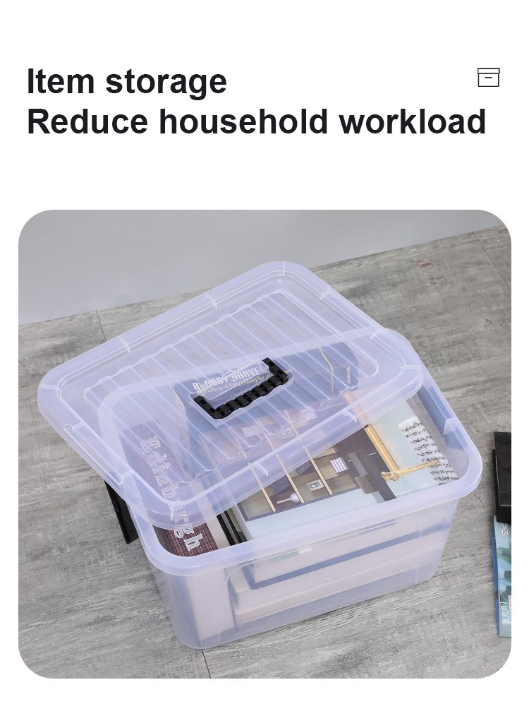 product show-Plastic Transparent Storage Boxes