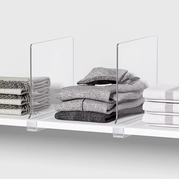 Transparent Acrylic Organizing Divider