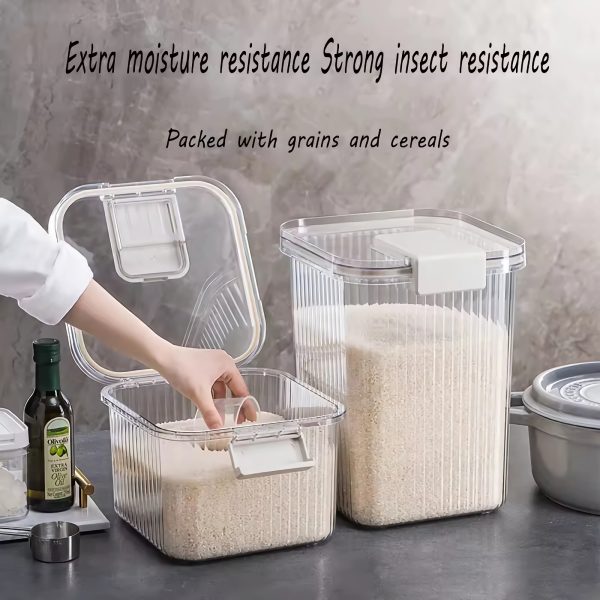 rice flour storage box
