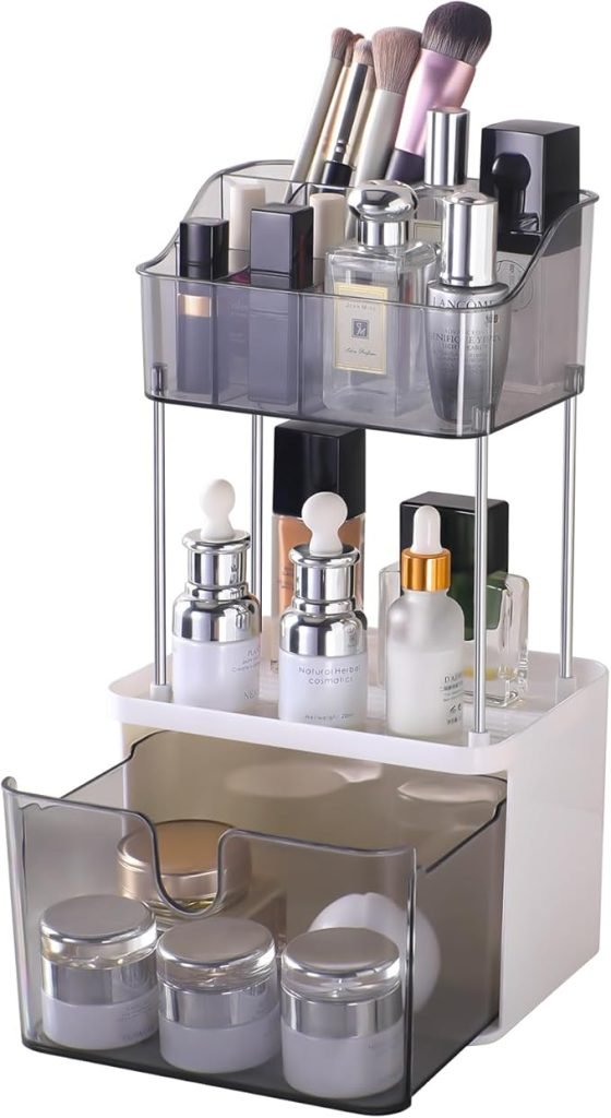 2-Drawer Bathroom Counter Organizer