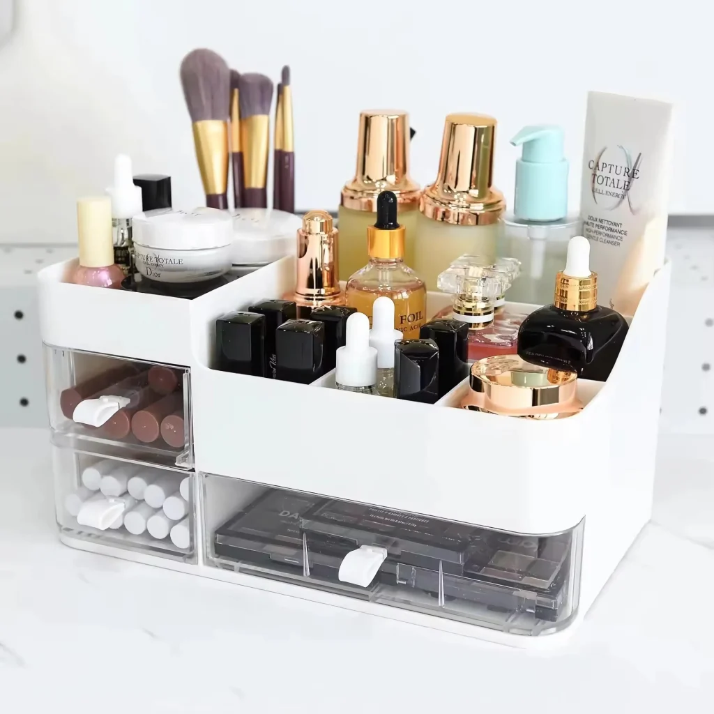 CISIREE Countertop Large Makeup Organizer