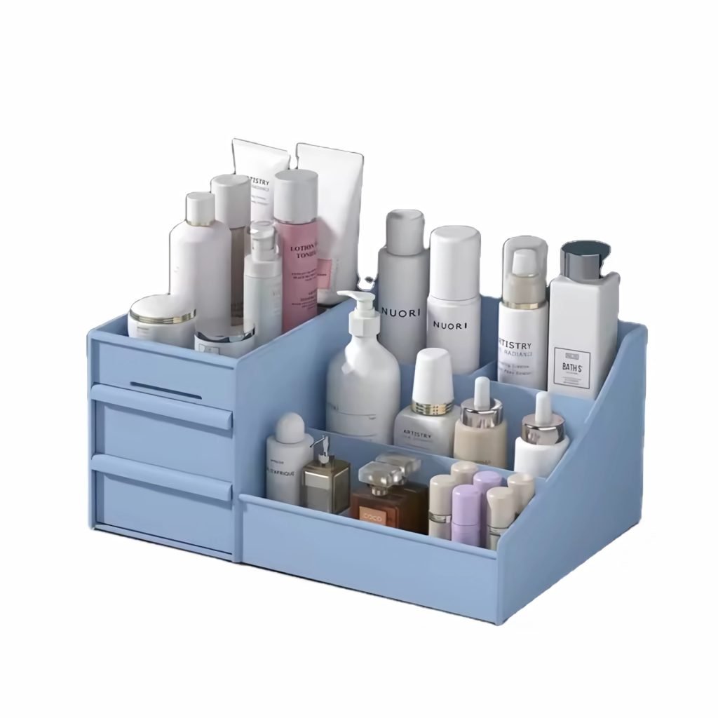drawer plastic make-up box