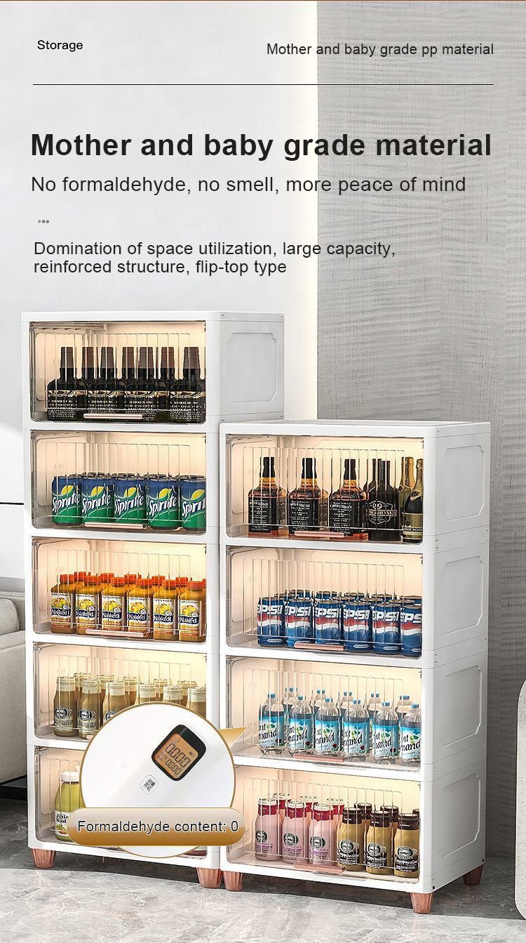 Mother and baby grade material-Bathroom Dust-proof Storage Racks 