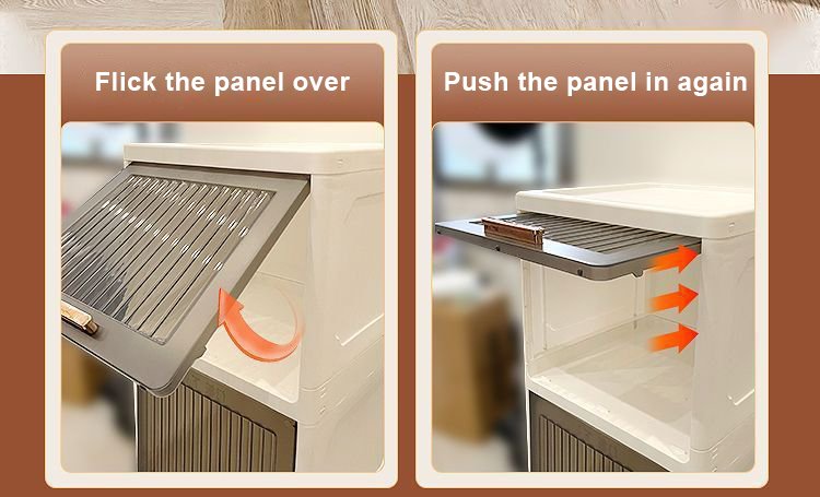 product details-Bathroom Dust-proof Storage Racks 